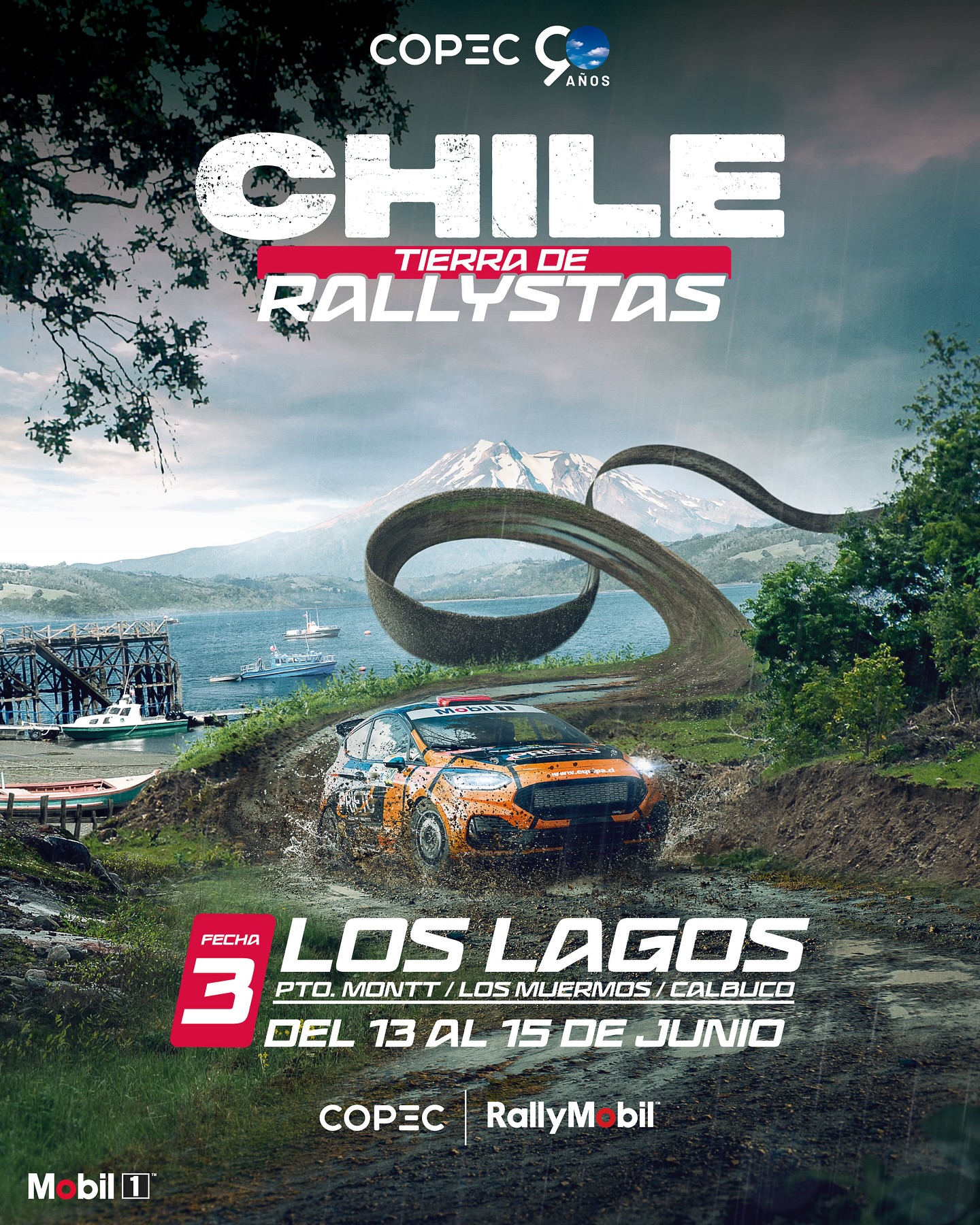 recorrido tercera fecha copec rally mobil 2025